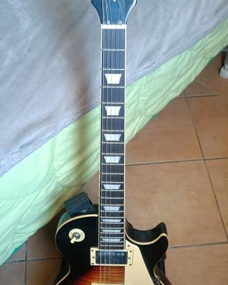 Chitarra EKO modello Les Paul Colore Sunburst