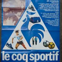 poster Pubblicitario calcio