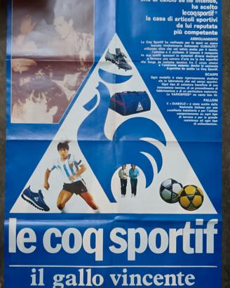 poster Pubblicitario calcio