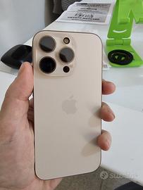 Iphone 16 pro 256 gb titanio sabbia