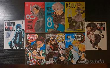 Lotto Manga (Demon Slayer/Kaiju No.8/Tokyo Ghoul)