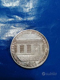 Moneta 100 bolivares Republica de Venezuela