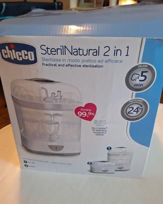 Sterilizzatore per biberon e ciucci neonati