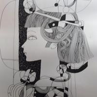 GIANMARIA CIFERRI serigrafia su lastra