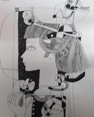 GIANMARIA CIFERRI serigrafia su lastra