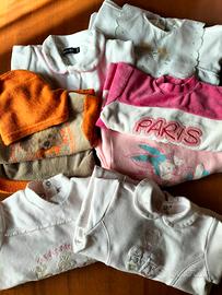 Lotto abbigliamento Tutine neonata 