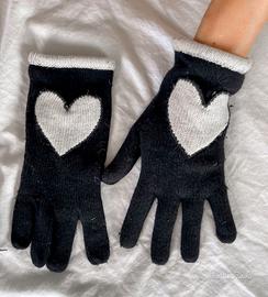 guanti Moschino neri