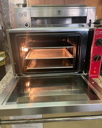 Forno professionale ventilato gemini 2n-230 volt,