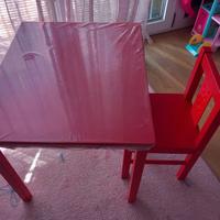 tavolo e sedia bambini kritter Ikea