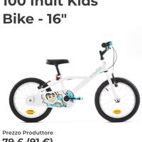 Bicicletta bambino 18"