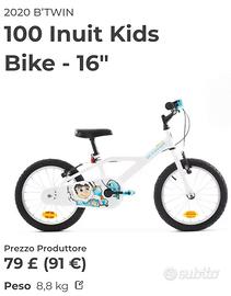 Bicicletta bambino 18"