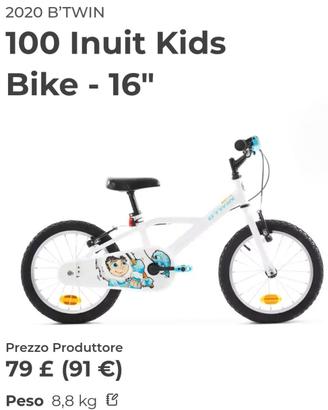 Bicicletta bambino 16"