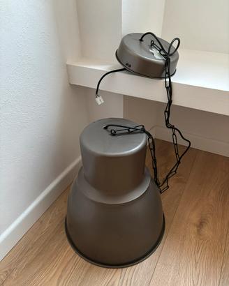 Grande Lampada a Sospensione Industriale