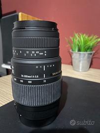 Sigma DG 70-300 per Canon