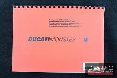catalogo ricambi ufficiale Ducati MONSTER 750 DARK