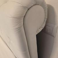 letto capitonne ' con contenitore  matrimoniale 
