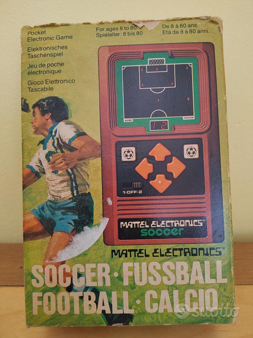 Gioco vintage Mattel Electronics Soccer 1978 - Console e