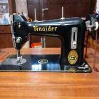 macchina da cucire antica knaider  circa 60 anni