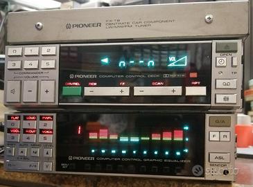 Lotto Car Audio Vintage Pioneer Centrate (FX-K9 +