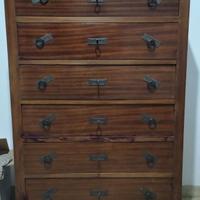 cassettiera sei cassetti