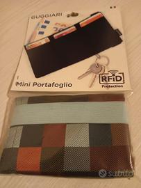 Portafoglio Uomo slim Guggiari (tessuto Jacquard)