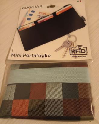 Portafoglio Uomo slim Guggiari (tessuto Jacquard)