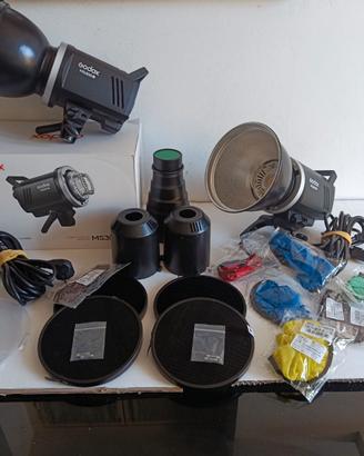Set completo Flash da studio Godox MS300V