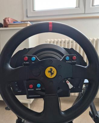 Thrustmaster T300 Ferrari GTE Base + Volante PS5