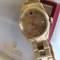 Rolex Oro Massiccio 18K 34mm (Cert.Lec prov.Rev.)