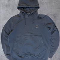 Felpa Stone Island Cappuccio Uomo Blu Scuro M