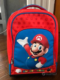 Super Mario zaino trolley bambino