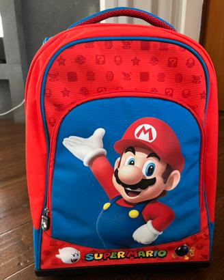 Super Mario zaino trolley bambino