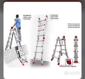 Scale telescopiche alluminio