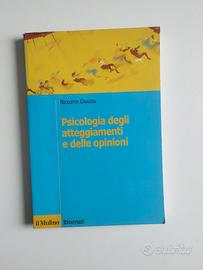 Libro Psicologia degli atteggiamenti e opinioni