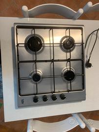 Piano cottura 4 fornelli a gas