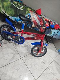 Bicicletta bimbo spiderman