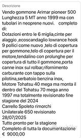 Gommone 5 MT completo