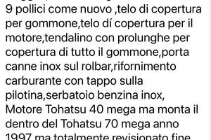 Gommone 5 MT completo