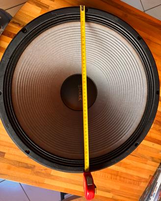 2  Subwoofer Shark 46 cm diametro nuovi