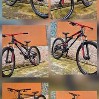 Varie rockrider wheelie/pegs 27.5 pollici TG/M/XL