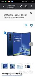galaxy Z fold 7 Blue Shadow 512 gb con garanzia 