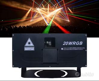 Laser dj 20w potentissimi professionali