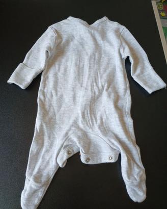 Tutina cotone- 1 mese