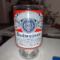 Bicchiere birra boccale Budweiser king of beer