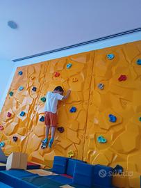 parete di arrampicata 