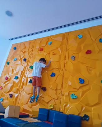 parete di arrampicata 