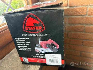 Levigatrice nastro professionale Stayer