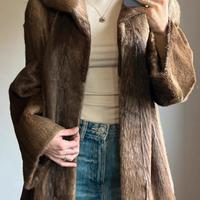 Mink fur coat