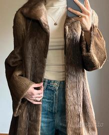 Mink fur coat