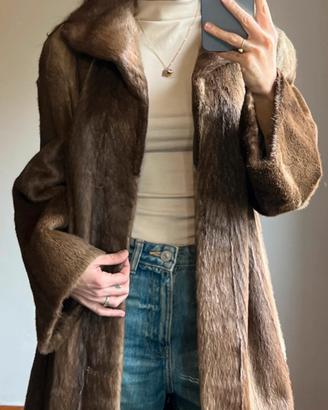 Mink fur coat